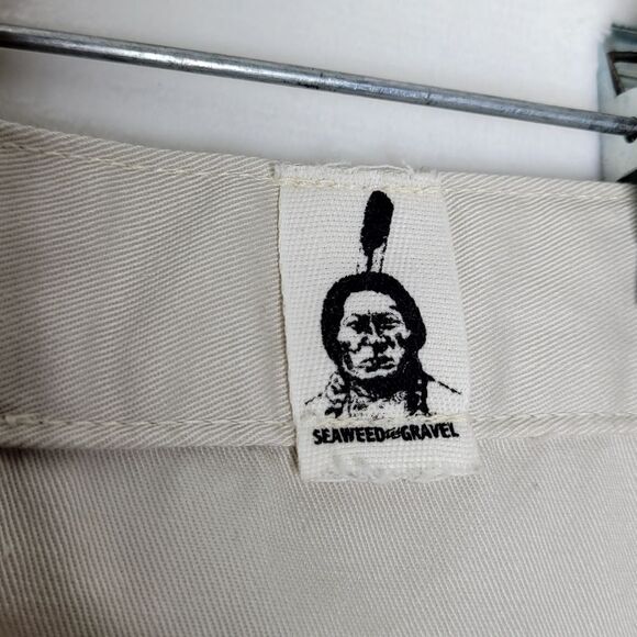 Seaweed And Gravel Slim Chino Pants Size 30 - Picture 8 of 9